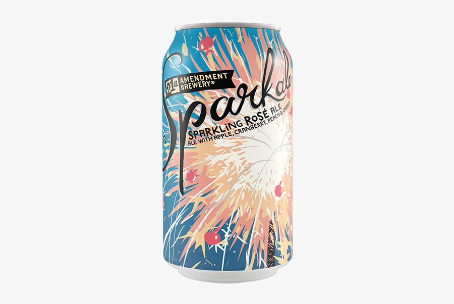 21st Amendment Sparkling Rose Ale, Transparent Clipart