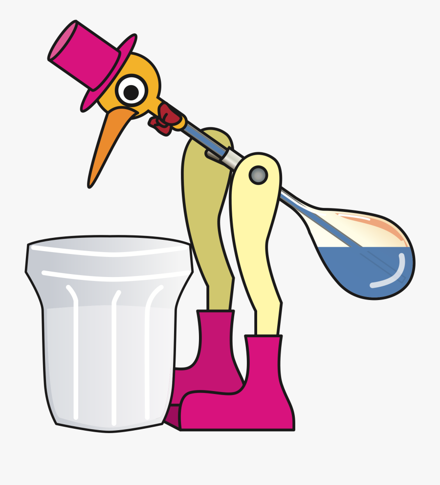 Area,beak,joint - Drinking Bird Clipart, Transparent Clipart