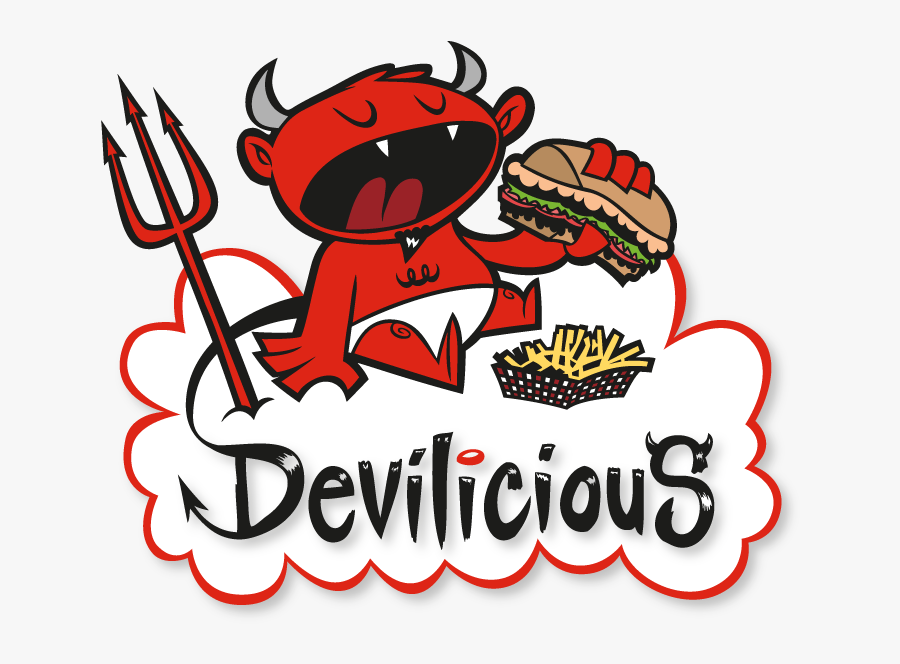 Http - //deviliciouseatery - Com - Devilicious Eatery Logo, Transparent Clipart
