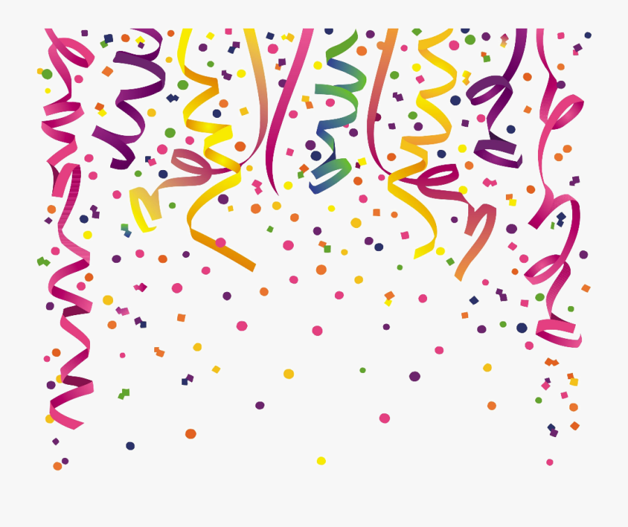 #confetti #celebration #party #birthday #newyear #newyears - Confetti Clipart, Transparent Clipart