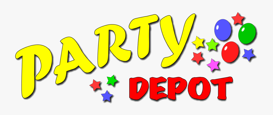 Party Depot Inc - Party Depot Logo, Transparent Clipart