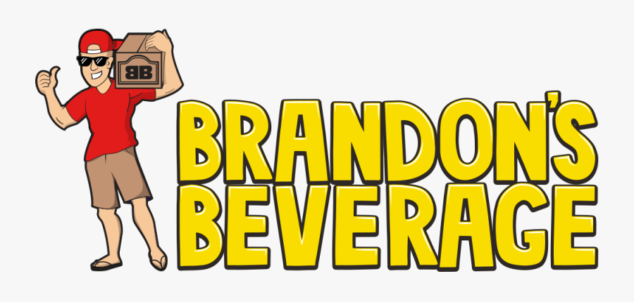 Brandon"s Beverage Logo - Brandon's, Transparent Clipart