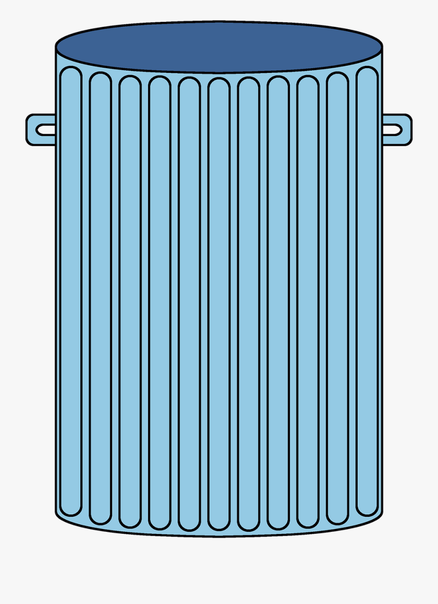 Trash Trashcan Garbage Free Picture - 쓰레기통 일러스트, Transparent Clipart
