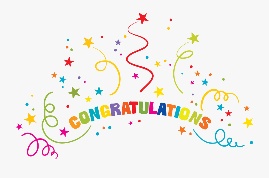 Download Congratulation Free Download Png - Transparent Background Congratulations Clipart, Transparent Clipart