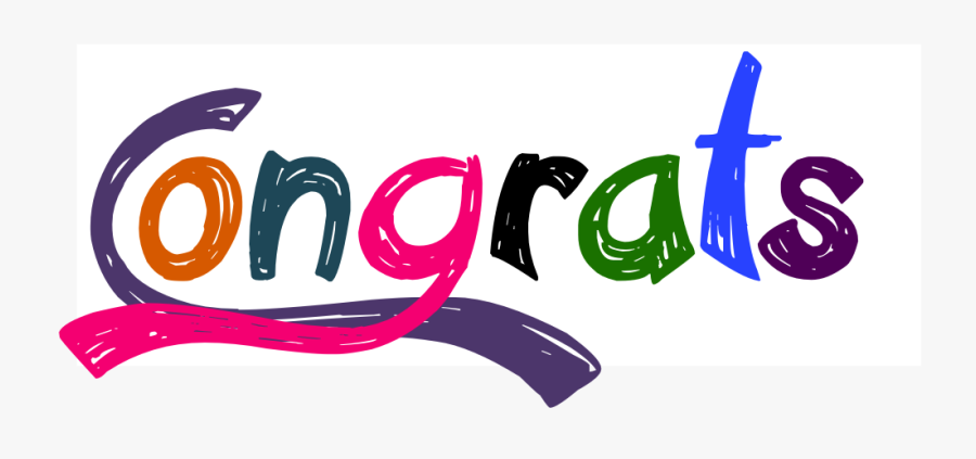 Transparent Woohoo Clipart - Congratulations Png Transparent, Transparent Clipart