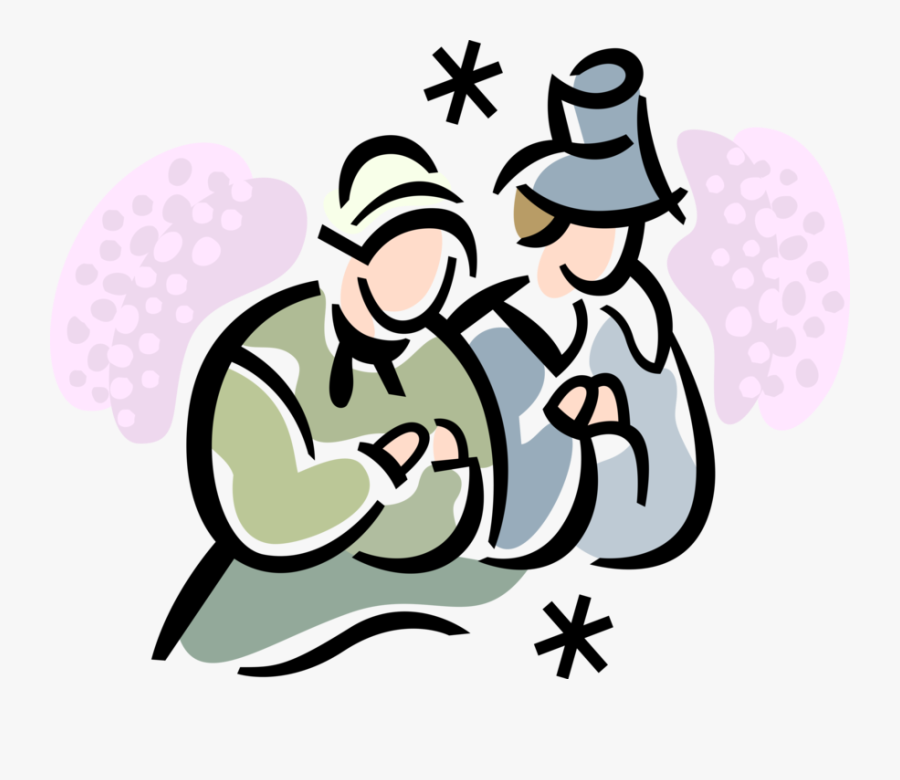 Pilgrim Clipart Celebration, Transparent Clipart