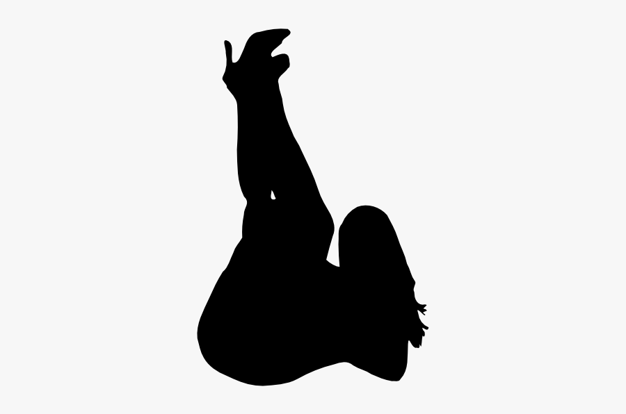 Woman Silhouette - Plus Size Curvy Woman Silhouette Png, Transparent Clipart