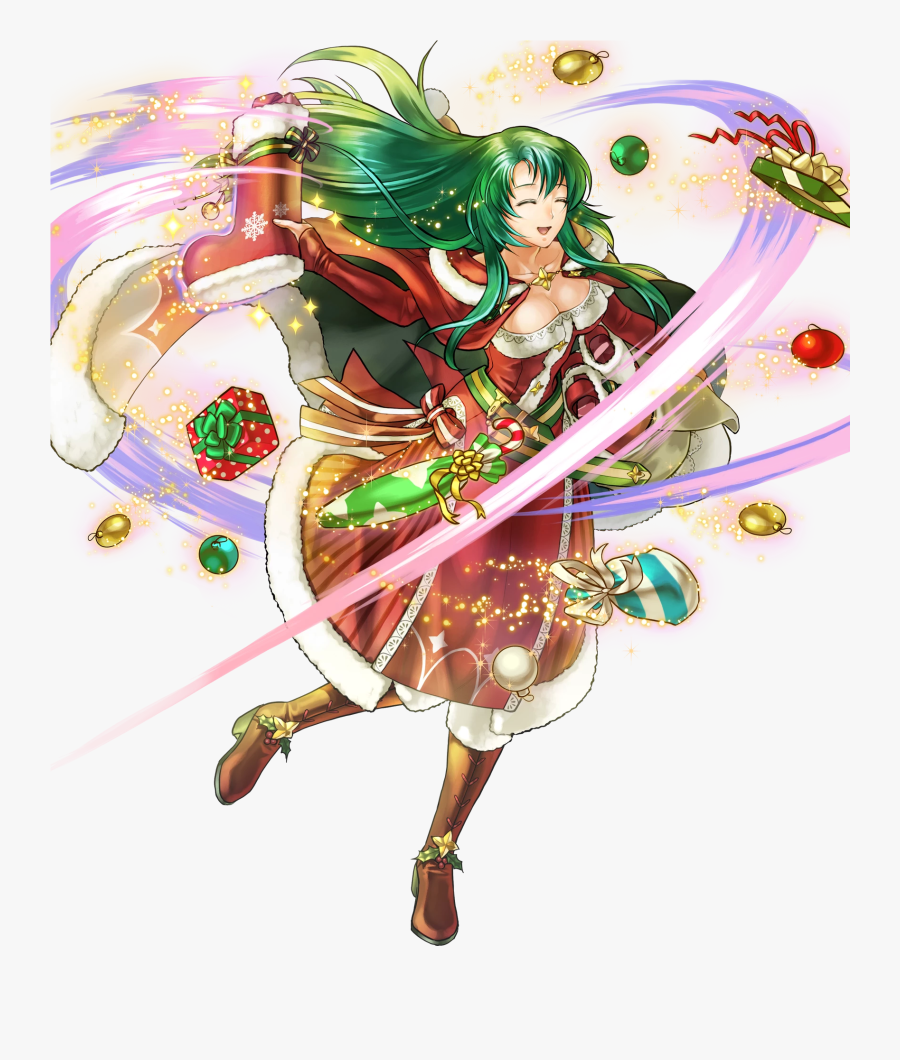 Xmas Cecilia Full Art - Fire Emblem Heroes Cecilia, Transparent Clipart