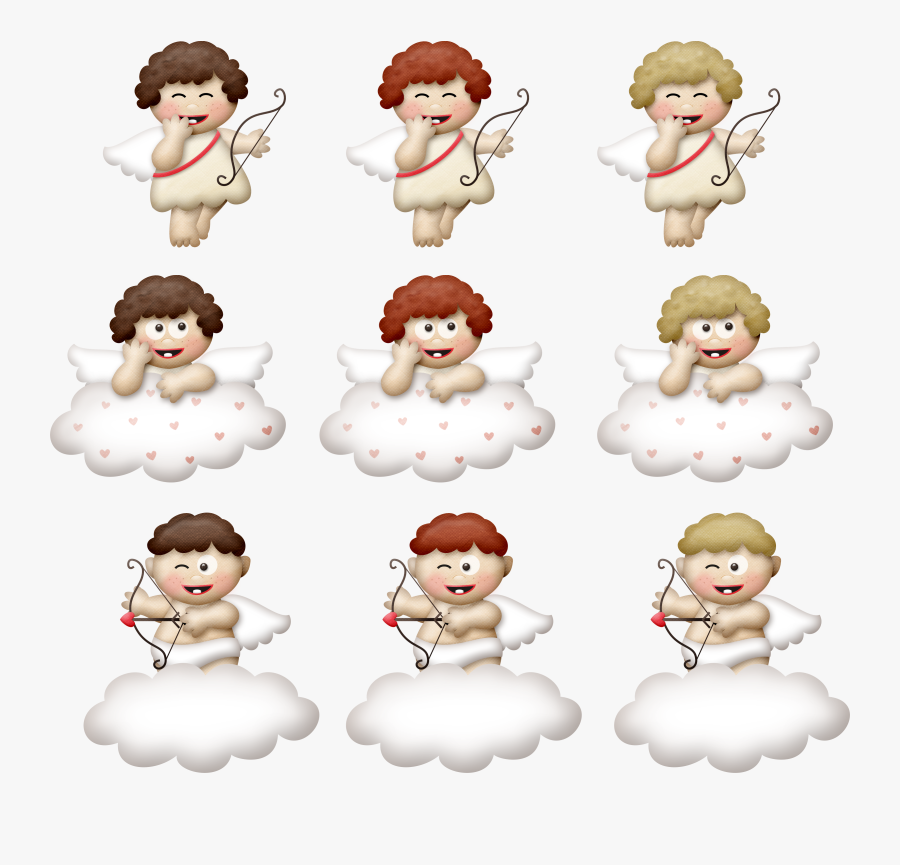 Sall Png Angels Collection - Рисовые Картинки Ангелочки Для Пряников, Transparent Clipart