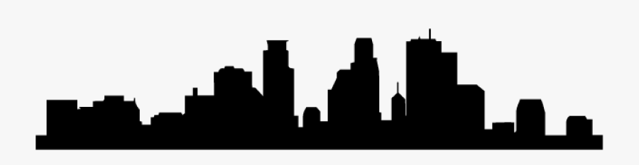 Boston Skyline Silhouette Png, Transparent Clipart