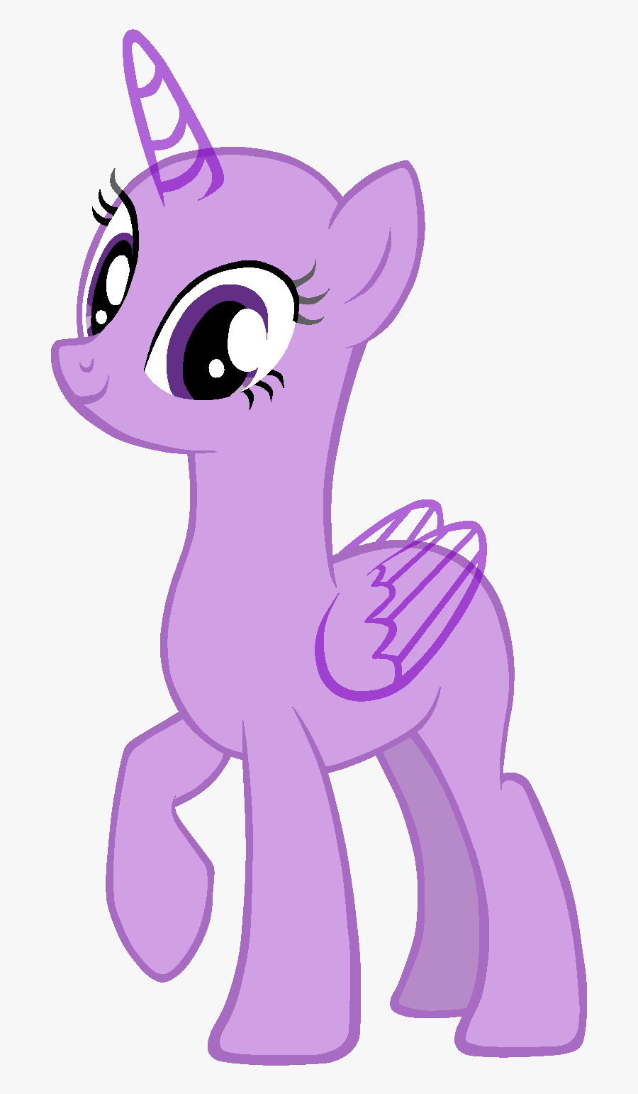 Transparent Mlp Base Png - Mlp Twilight Sparkle Base, Transparent Clipart