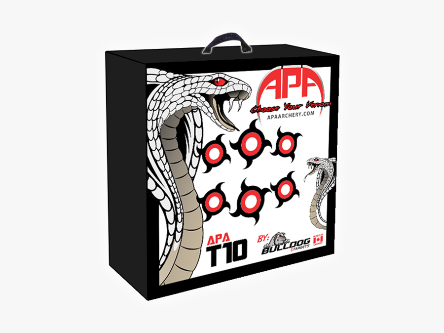 Picture Of The Apa T10 Archery Target - Illustration, Transparent Clipart