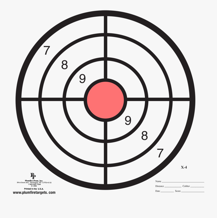 Transparent Archery Target Png - Simbolo Precisao, Transparent Clipart
