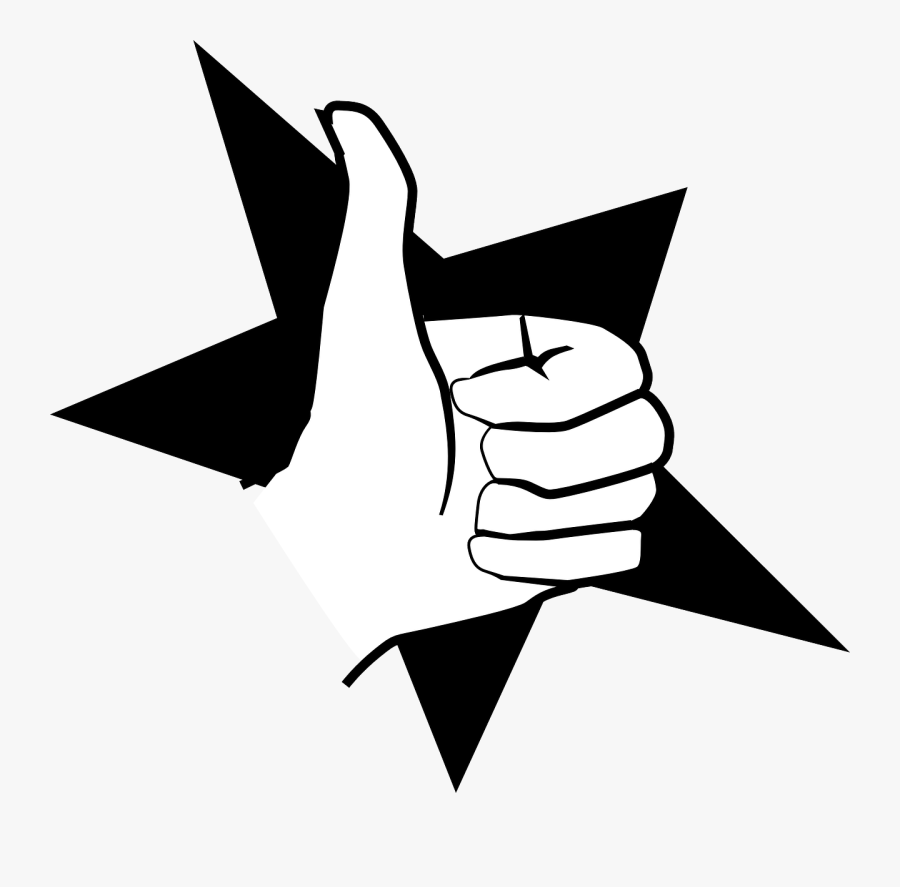 Hitch, Hitchhike, Thumb Up, Like, Thumbs Up, Approve - Thumbs Signal, Transparent Clipart