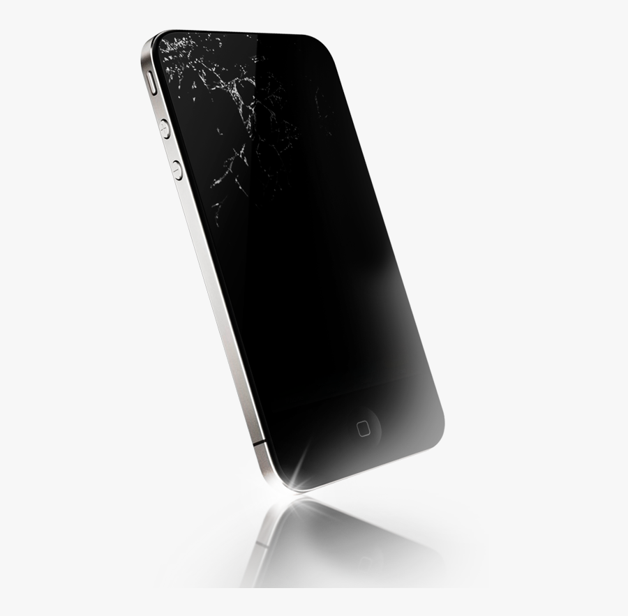 Transparent Cell Phone Screen Png - Cracked Iphone Transparent, Transparent Clipart