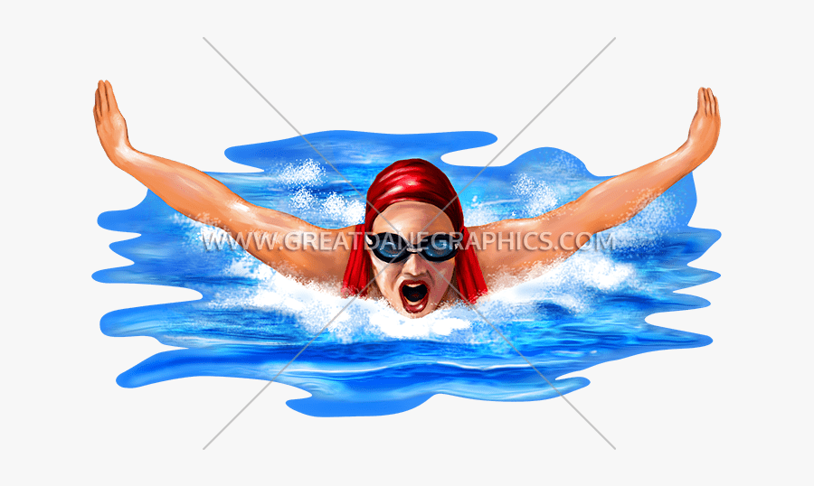 Transparent Swim Goggles Clipart - Swimmer Png, Transparent Clipart