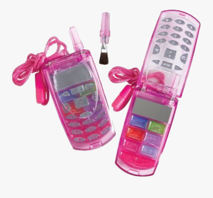 Transparent Cell Phone Images Png - Toy Phone With Makeup, Transparent Clipart