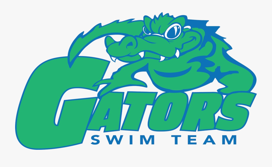 Governors Ranch Swim Team Logo - Gator Swim Team, Transparent Clipart