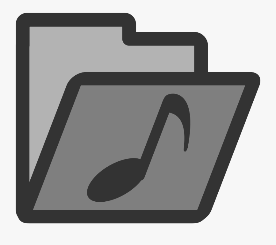 How To Set Use Folder Music Clipart - Download Clipart, Transparent Clipart