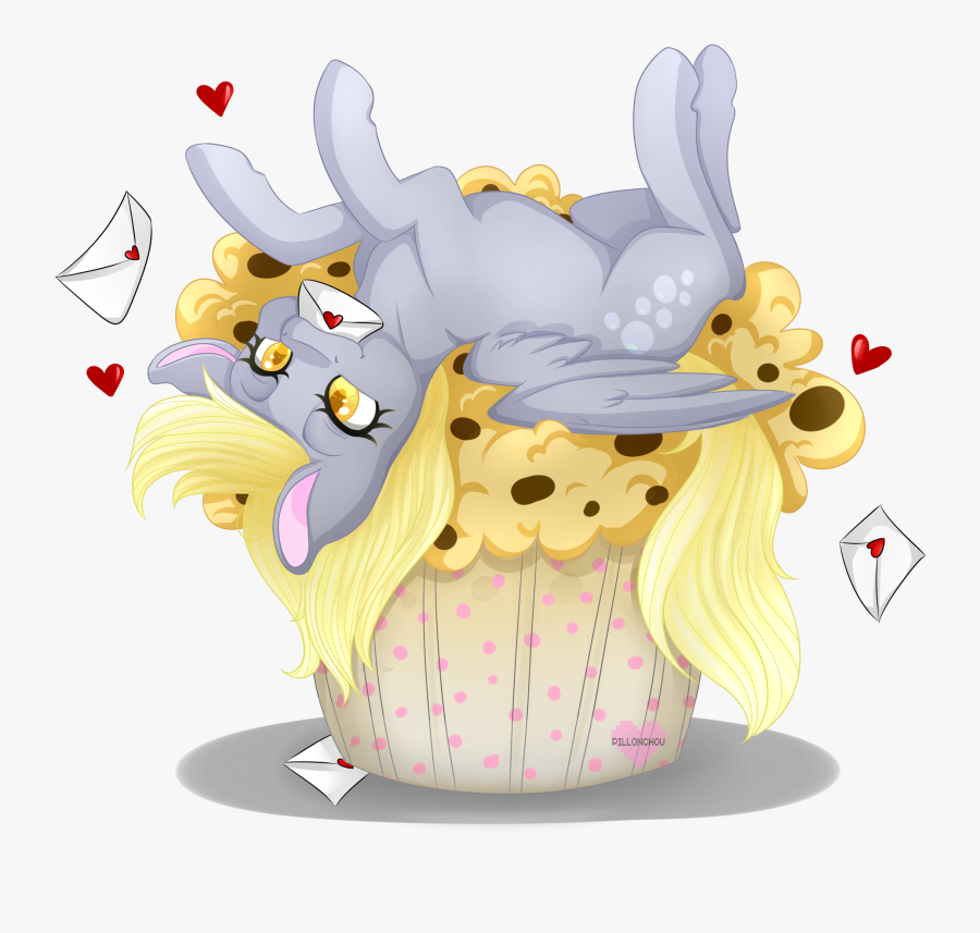Muffins Clipart Mom Banner - Дерпи Хувс Арт, Transparent Clipart