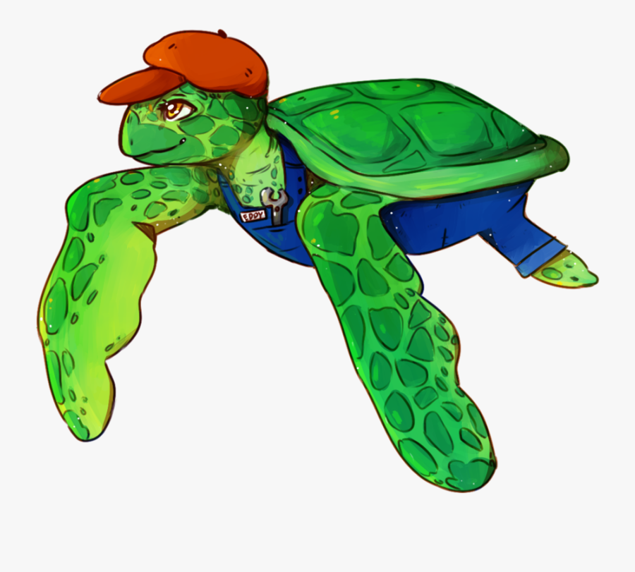 Seaturtle - Green Sea Turtle, Transparent Clipart