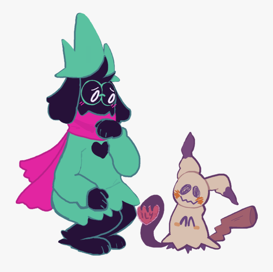 Transparent Best Friends Forever Clipart - Ralsei As Mimikyu, Transparent Clipart