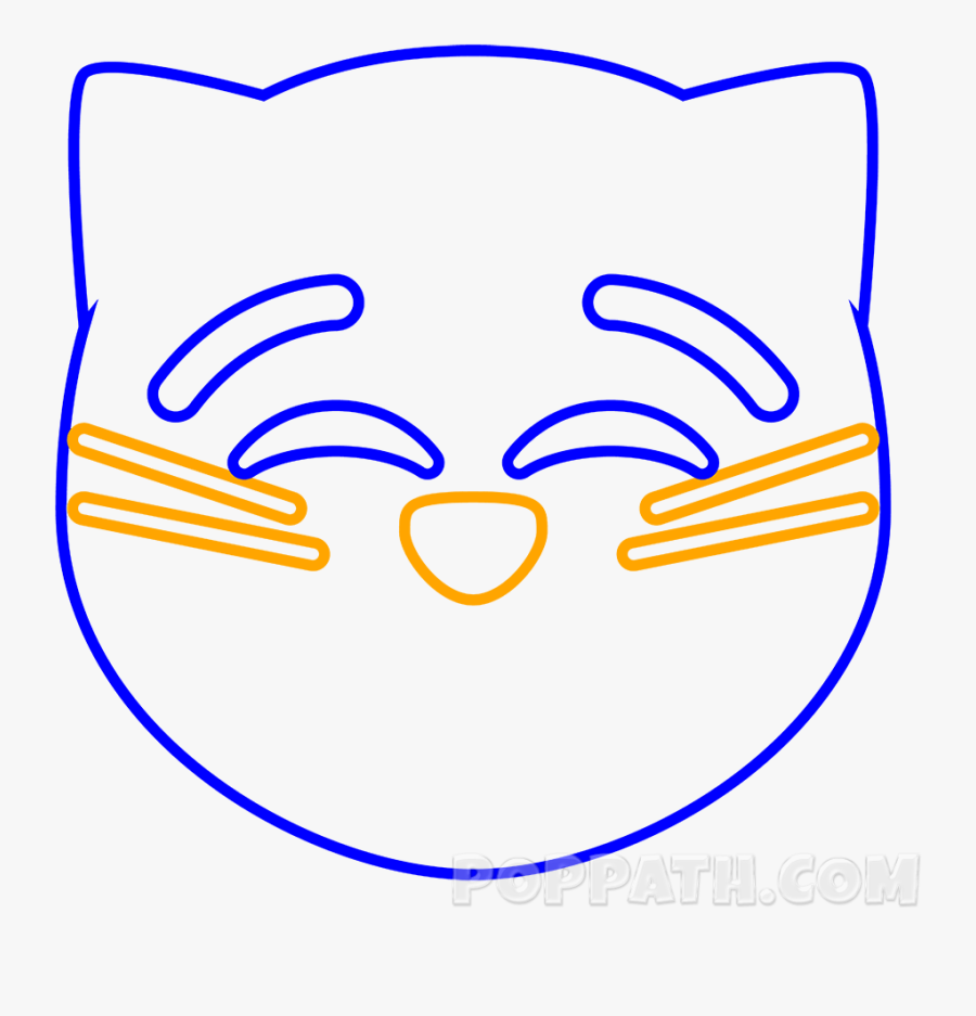 Biceps Drawing Drawn - Draw Animal Emojis Step By Step, Transparent Clipart