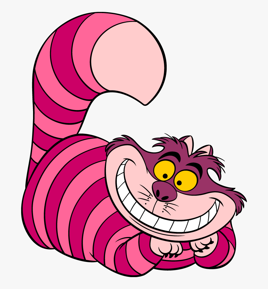 Casa Art E Design - Cheshire Cat Alice In Wonderland Cartoon, Transparent Clipart