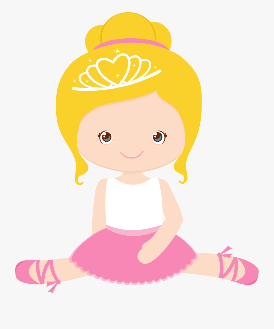 Gymnast Clipart Little Girl - Imagens Em Png Bailarina, Transparent Clipart