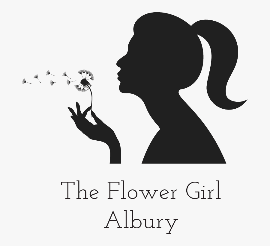 The Flower Girl Albury - Dandelion Silhouette, Transparent Clipart