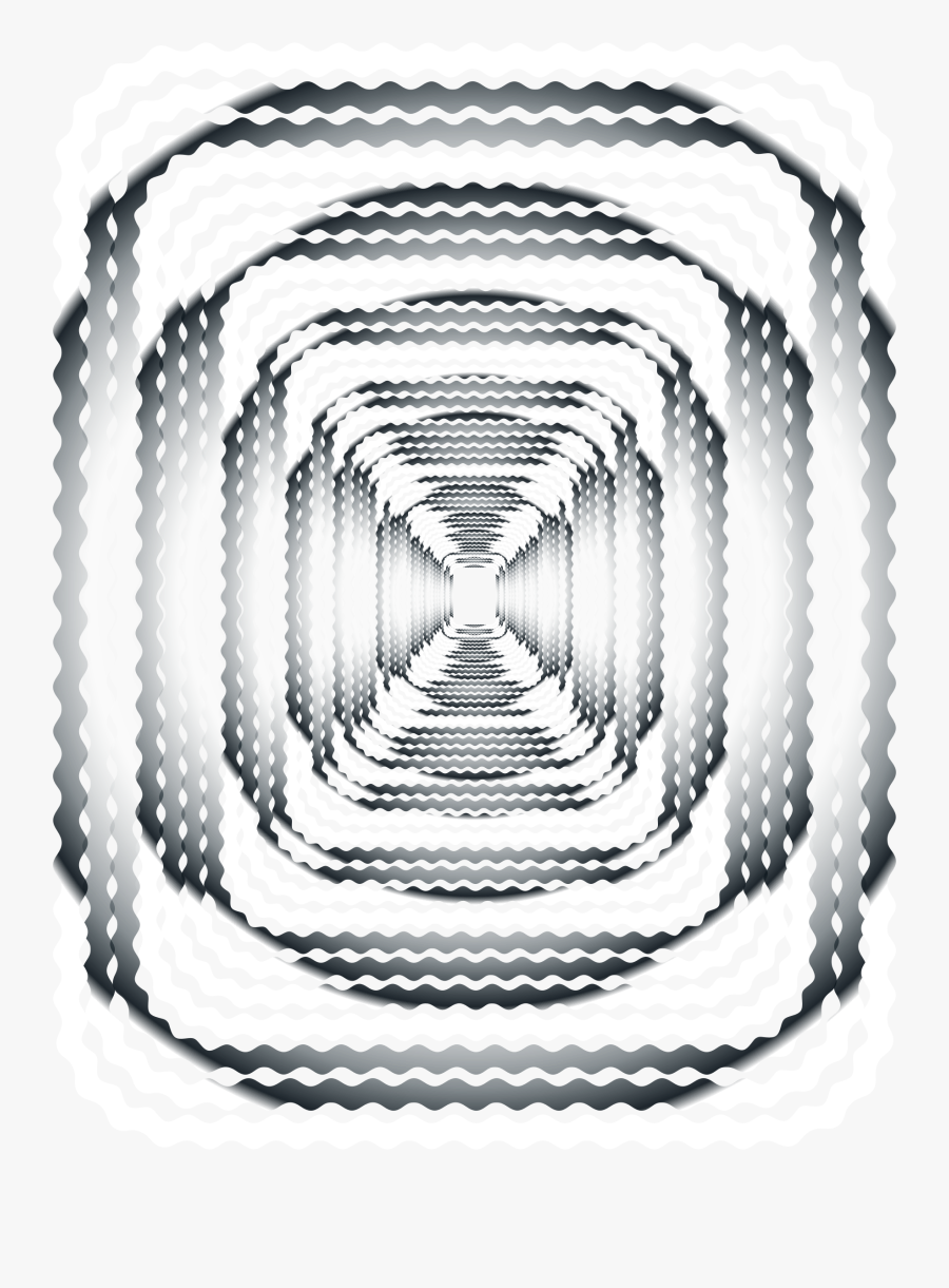 Prismatic Wave Border Perspective 3 No Background - Portable Network Graphics, Transparent Clipart