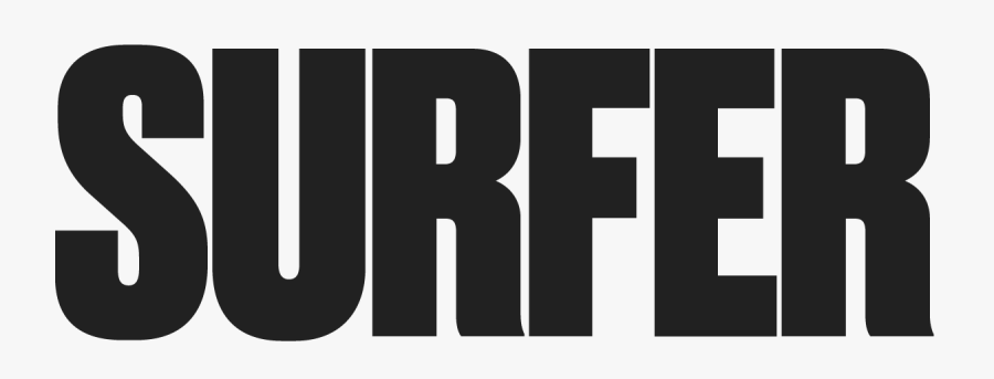 Surfer Magazine Logo, Transparent Clipart