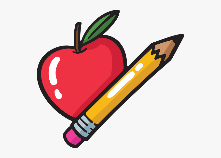 Transparent Background Teachers Apple Clip Art - Teacher Apple Transparent Background, Transparent Clipart