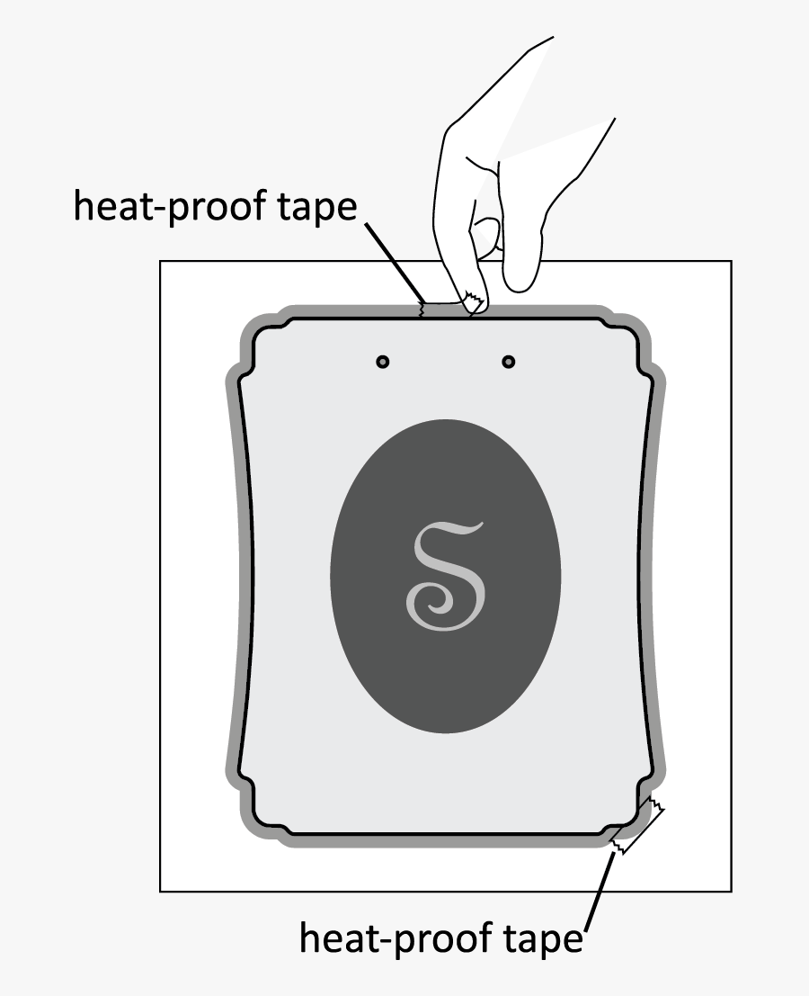 Sublimate Clipboard - Line Art, Transparent Clipart
