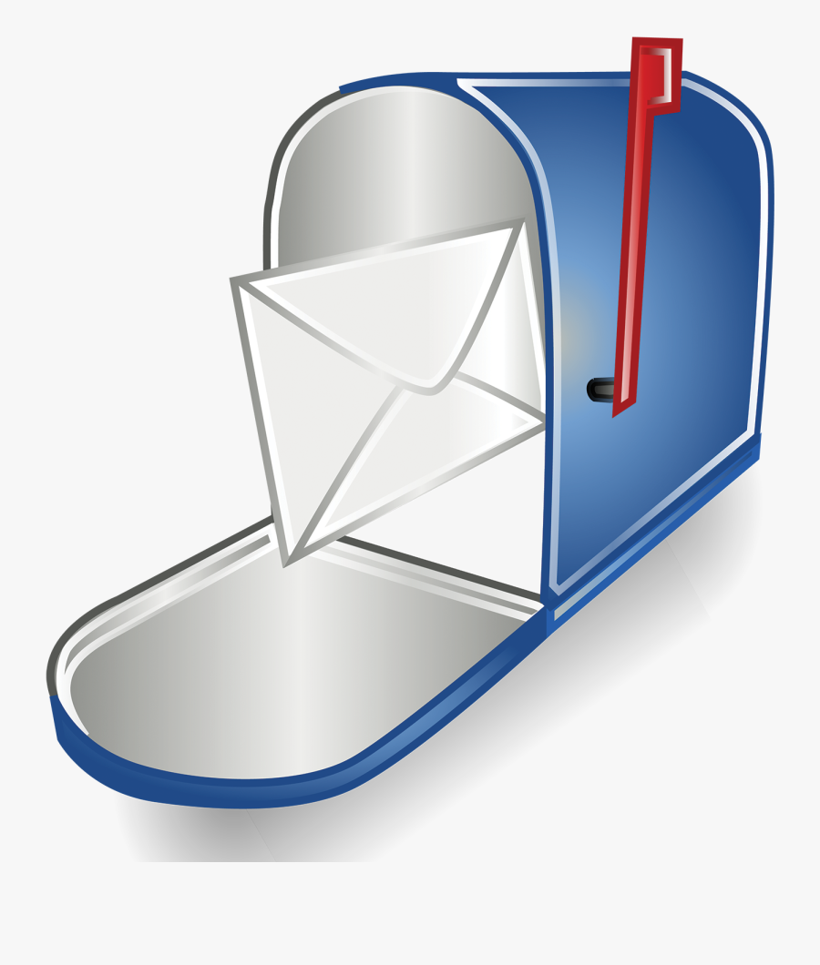 Mailbox Icon, Transparent Clipart