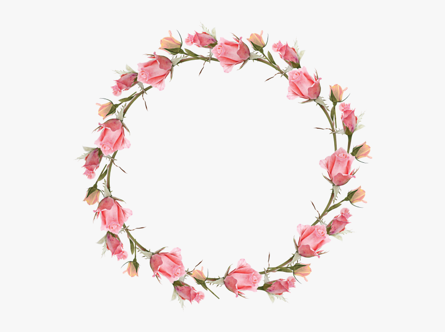 Art Frames, Art Clipart, Cake Logo, Clipboards, Emboss, - Flower Circle Frame Embroidery, Transparent Clipart