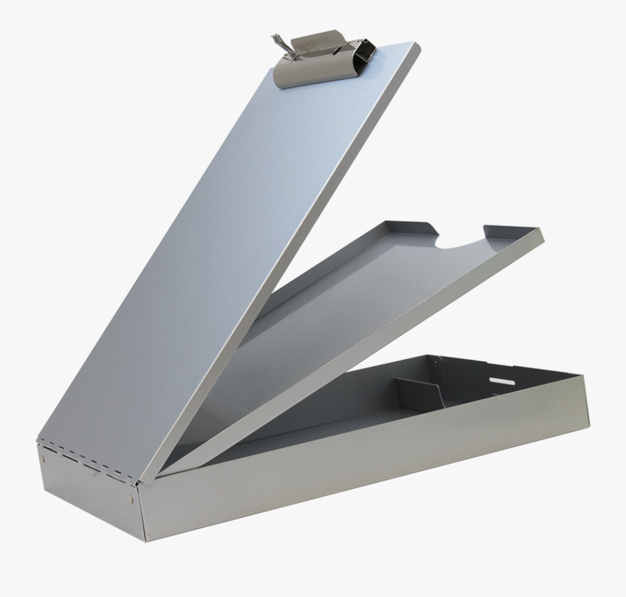 Metal Clipboard With Storage, Transparent Clipart