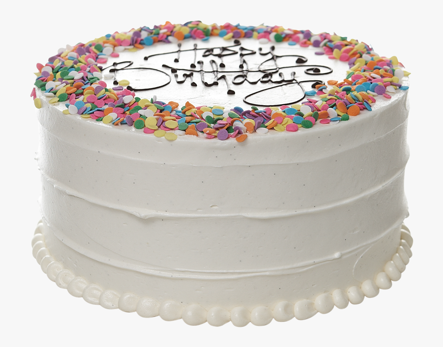 Vanilla Cupcake Clipart Tea Cake - Transparent Background Girl Birthday Cake Png, Transparent Clipart