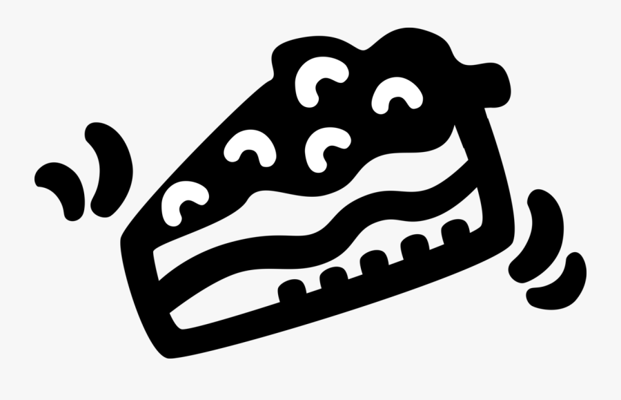 Vector Illustration Of Slice Of Sweet Dessert Baked - Dessert Vector Png, Transparent Clipart