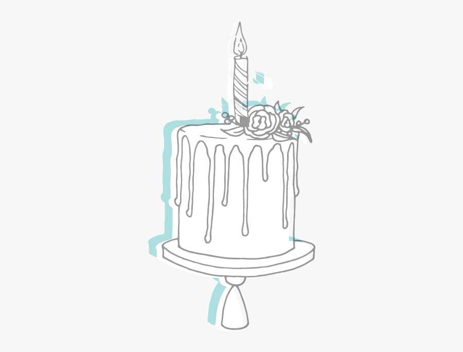 Birthday Cake, Transparent Clipart