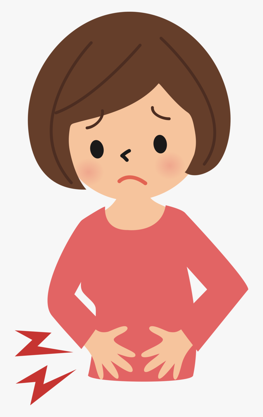 Pain In Stomach Png Pic - Abdomen Clipart, Transparent Clipart