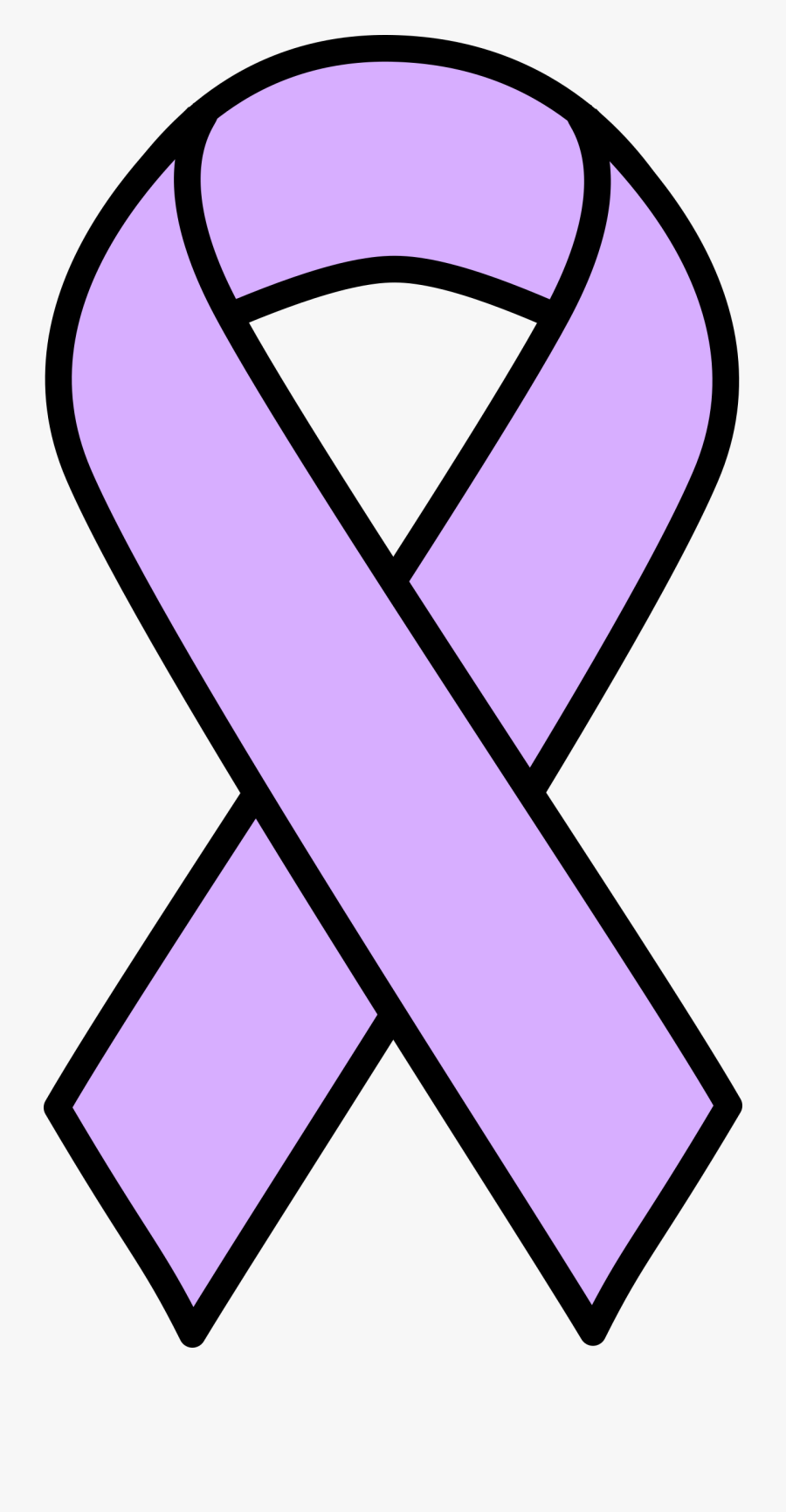Stomach & Esophageal Cancer - Clip Art Breast Cancer Awareness Ribbon, Transparent Clipart