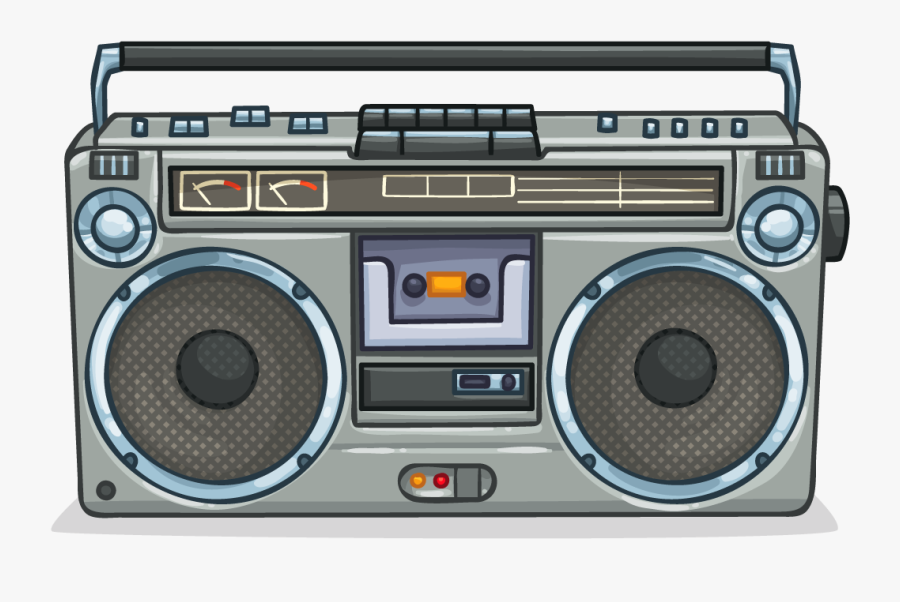 Clip Art Boombox Images - Transparent Background Transparent Boombox, Transparent Clipart