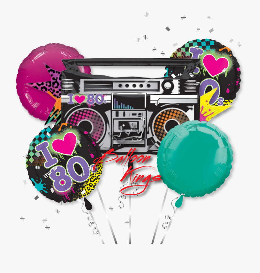 80 S Boombox Clipart, Transparent Clipart