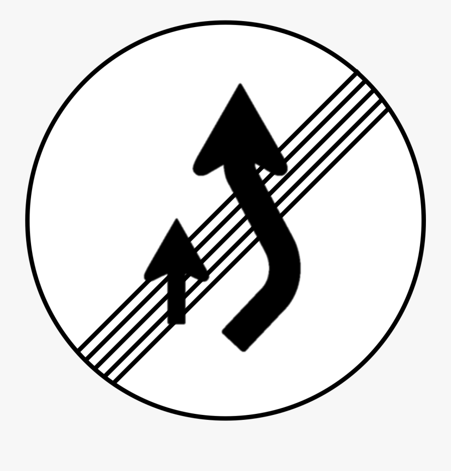 Black And White Road Signs - Знак 3.25, Transparent Clipart