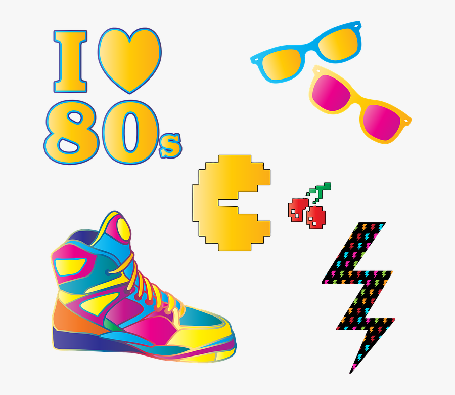 Eighties, Boombox, Retro, Music, Cassette, Technology, Transparent Clipart
