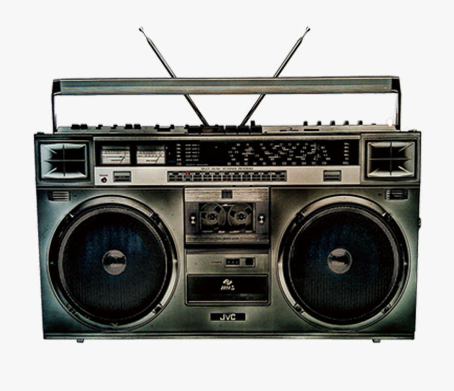 1980s Radio Boombox Microphone - Old Radio Png, Transparent Clipart