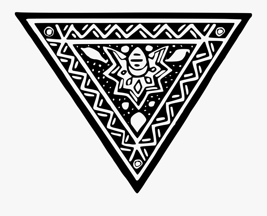 Decorative Divider 80 Clip Arts - Free Hand Design Easy In Triangle, Transparent Clipart