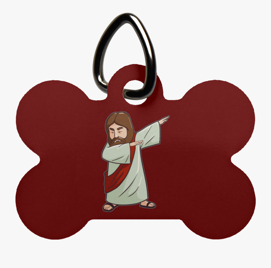 Jesus Dabbing Funny Christmas Pet Dog Tag Cat, Holiday - Imagenes De Los Dedos De Mickey Mause, Transparent Clipart