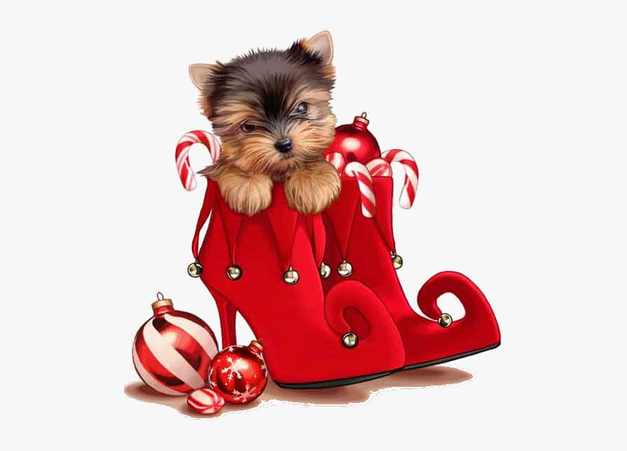 Merry Canine Pinterest Dog - Chien Noel, Transparent Clipart